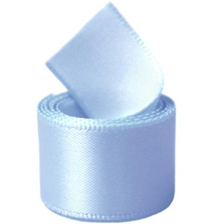 PAPILION Papilion R07430538032350YD 1.5 in. Single-Face Satin Ribbon 50 Yards - Tropic Blue R07430538032350YD